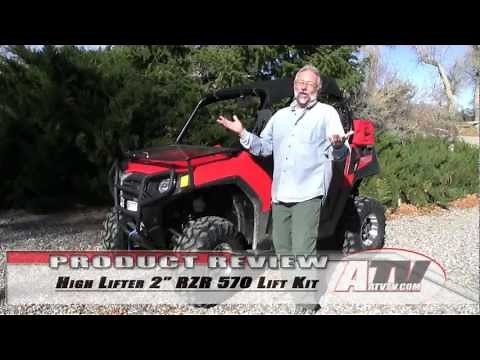 ATV Television - High Lifter 2" Polaris RZR 570 Lift
