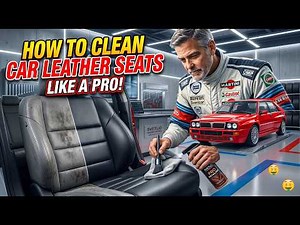 The Ultimate Guide to Cleaning & Conditioning Car Leather Seats (DIY Auto Detailing)