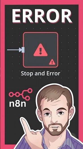 n8n Tutorial: How to Handle Errors in n8n #aiautomation #automation #n8n