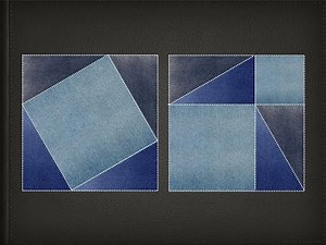 Théorème de Pythagore : démonstration par réarrangement