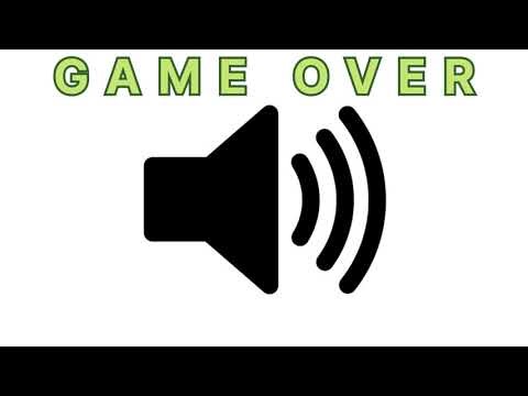 Game over - sound effect - for edit 👾