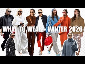 Fashion Trends That Will Dominate Winter 2026!