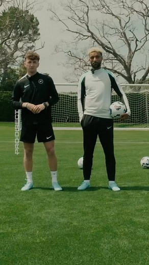 PRO VS PRO:DIRECT 🧘‍♂️⚽️ @timothy.tillman vs @brandon.elsd in the Tiempo Two Touch Challenge. Shop the new Nike Prism Pack online at @prodirectsoccerus – The Professional’s Choice 📲 | Pro Direct Soccer US