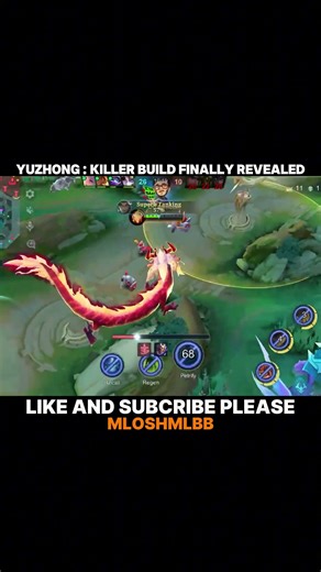 YUZHONG : KILLER BUILD FINALLY REVEALED | YUZHONG EXP LANE GAMEPLAY | #mlbb