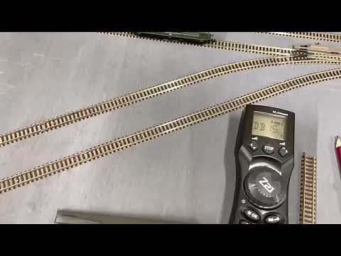 #2 - Fixing track and installing point motor’s - Fleischmann N Gauge Model Railway - DCC