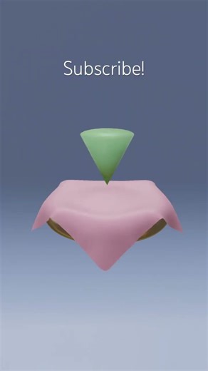 Cloth simulation+ #satisfying #clothsimulation #loop