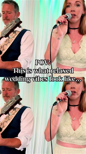 Acoustic duo = romantic, relaxed and effortlessly cool 🤍🎵 Perfect for drinks receptions where guests can chat, sip and still feel the vibe 🥂 Vocals guitar = chef’s kiss 👌🏻✨ DM me “DUO” for availability 💛 💒 @Heaton House Farm Weddings #weddingduo #acousticwedding #drinksreception #femaleweddingsinger acousticweddingsinger