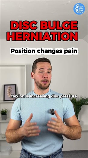 Why bending hurts but standing tall helps sciatica