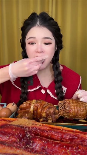 NOODLES CHALLENGE MUKBANG ASMR Eating Sounds