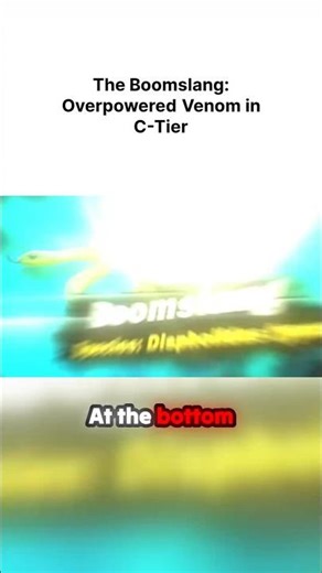 The Boomslang: Overpowered Venom in C-Tier|Snake Facts