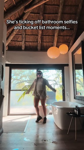 💅 A girl can do both, right?! #TravelDiaries #ExploreMore #AdventureAwaits #BucketList #TravelWithMe #safari #globaltraveladventures #SafariLife #AfricanSafari