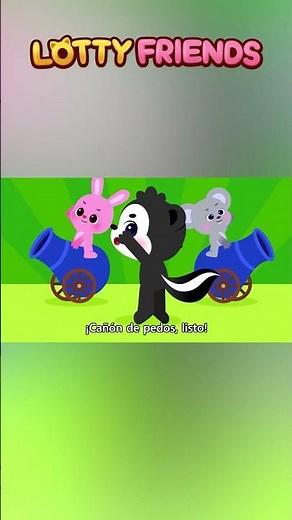 #shorts | Ayuda, Zorrillo Pedorro🦨💨 | Canciones Infantiles | Lotty Friends
