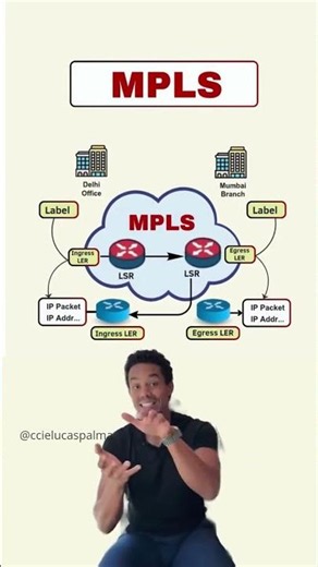 MPLS Made Simple: Packets Enter as IP and Travel the Network Using LABELS