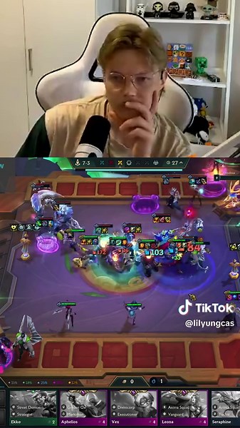 positioning diff (ft 3-star morgana and bastions) | #lilyungcas on #Twitch #tft #set14 #1st #first #positioningdiff #streamer