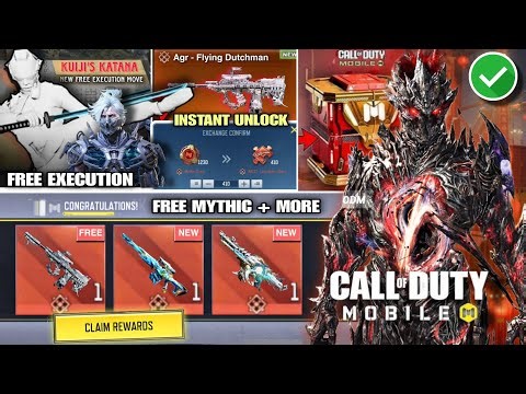 Instant Unlock New Free Mythic AGR|Free New ExecutionMythic Xm4+Mythic Type19 Release Date Codm 2026