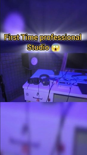 First Time in PRO Studio 😱 | Music Video & Recording 🎤