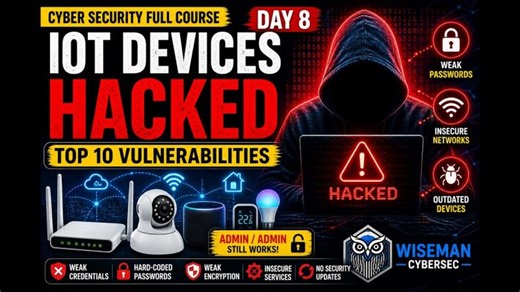 IoT Security Device Vulnerabilities Explained | Wiseman CyberSec posted on the topic | LinkedIn