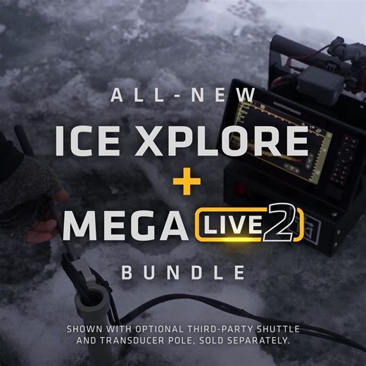 Fish with unmatched ease of use and next-gen clarity all winter long — and beyond. | Humminbird