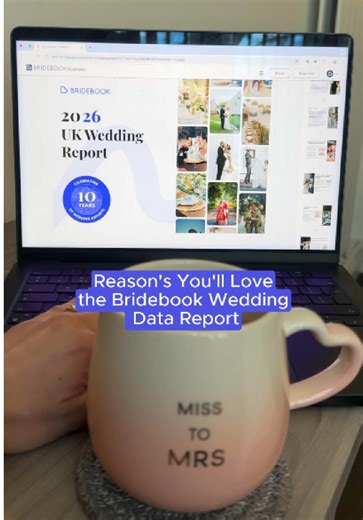 Look, they don’t call us the UK’s No.1 Wedding Planning App for nothin’?! Download the report for free from the link in our bio and download the Bridebook wedding planning app for free, too. This year marks Bridebook’s 10th annual wedding report and it’s our most in-depth edition yet. Built on insights from 7,000 engaged and newly married UK couples We ask couples everything about their weddings… Guest lists, budgets, timelines, honeymoons, highs and low The Bridebook Wedding Data Report is the 