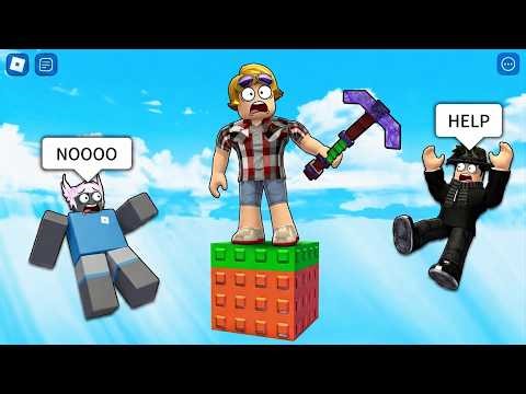 ROBLOX One Block 🧱 Funny Moments