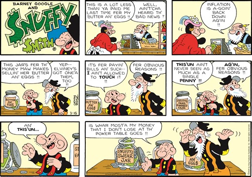 Barney Google And Snuffy Smith Comic Strip 2026-03-15 | Comics Kingdom