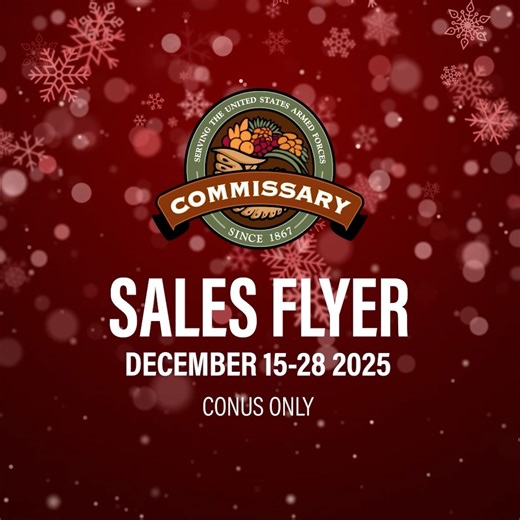 Explore the Commissary Sales Flyer and enjoy at least 25% savings on your holiday favorites. 🎄🛒💰🥩Smart. Simple. Affordable. https://shop.commissaries.com/store-flyer | Defense Commissary Agency