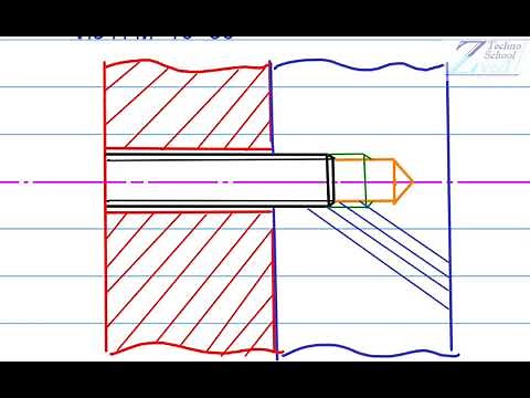Conception mécanqiue Assemblage de 2 pièces par vis ( à main levée), ce qu'il faut savoir.