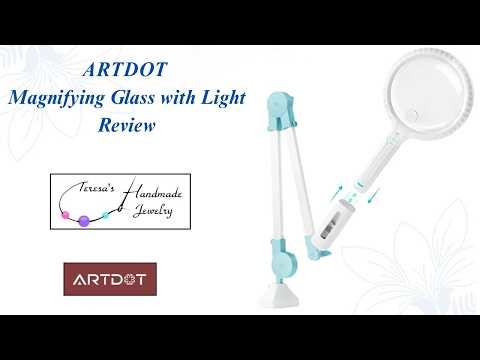 ARTDOT Magnifying Glass with Light Review