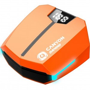 CANYON Słuchawki douszne DoubleBee GTWS-2 Pomarańczowe