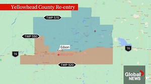 Evacuation order partially lifted in Yellowhead County