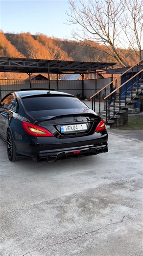 W218 AMG CLS: რეგისტრაცია და ვიდეო — Irakli Vekua