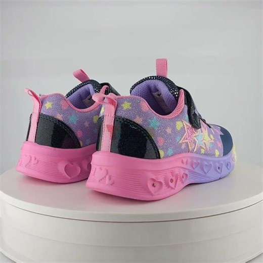 Tenis Luces Niña Lila Titinos Ref. 6936-1044 #shoes #cute