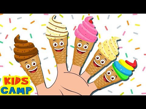 Ice Cream And Lollipop Finger Family 🍦🍭 | Nursery Rhymes For Babies By KidsCamp