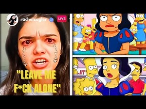 INSTANT REGRET! Rachel Zegler GOES NUTS After THE SIMPSONS Mock Snow White?!
