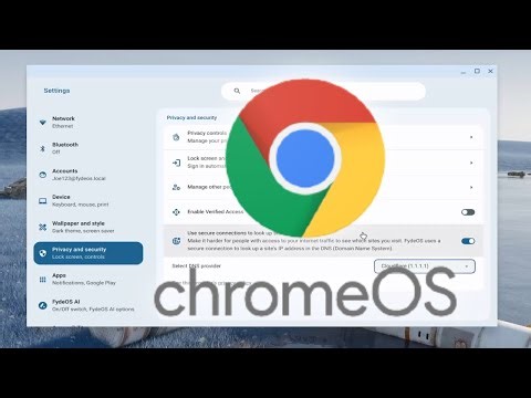 How To Use Cloudflare DNS on ChromeOS (Chromebook)