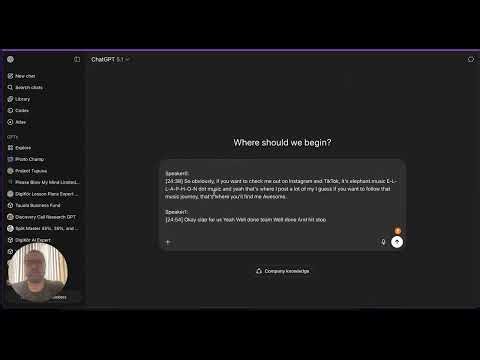 How I Use AI to Create YouTube Bios and Chapters Fast