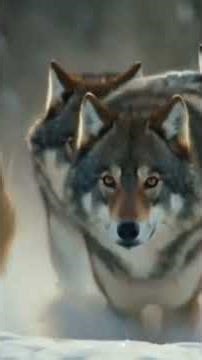 Watch how wolf packs protect their young #wildlife #survival #shorts
