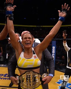 #OnThisDay in 2016: Amanda Nunes vs Miesha Tate on our gold canvas at #UFC200! | UFC