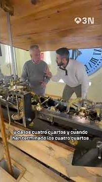 🕰️🔔 This is the legendary clock of the Puerta del Sol's New Year's Eve chimes.