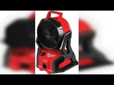 Review: Milwaukee Storekid M18 Brushless PACKOUT Fan (Bare Tool) + TPT Premium cart storekid