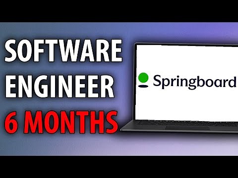 Break Into Software Engineering in 2025? (Springboard Bootcamp Review)