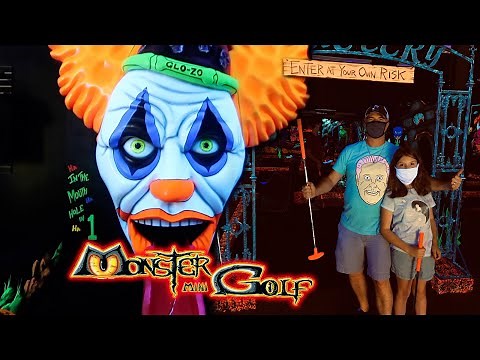 Monster Mini Golf in Frisco!