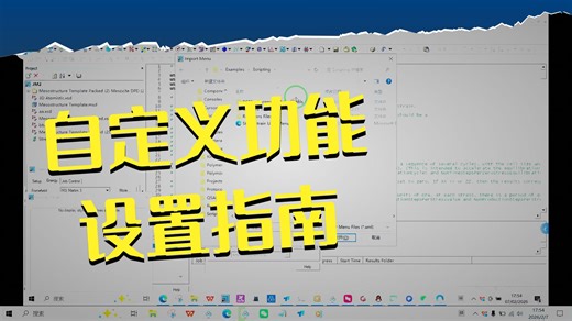 MS自定义脚本功能以拉伸应力应变脚本为例