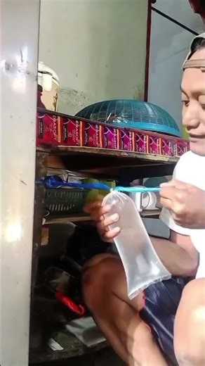 how to bind water in plastic#shorts