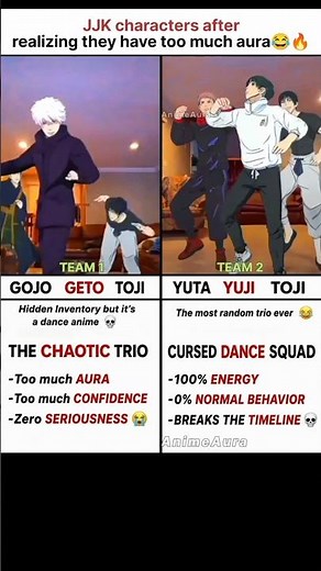 JJK Characters Started a Dance Battle 💀🔥