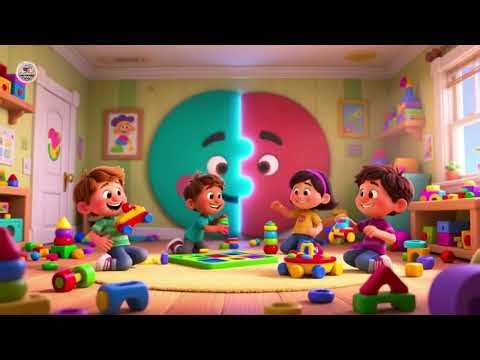 Learn Opposites Game Now 🔄🎯 | Fun Preschool Learning for Kids | Educational Video