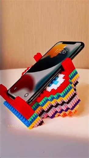 Lắp Lego từ mảnh thừa - Giá đỡ điện thoại - Lego DIY #shorts