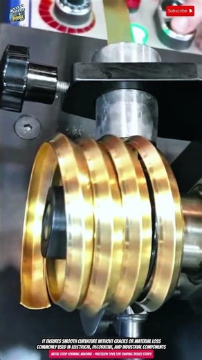 Metal Strip Forming Machine – Precision Tool for Shaping Brass Strips