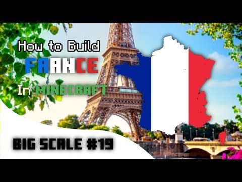 How to Build France in Minecraft 🇫🇷 (Check Description)