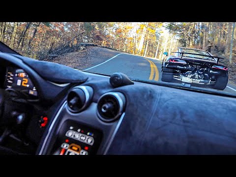 Running Down WhistlinDiesel's Twin Turbo R8 At Tail Of The Dragon!